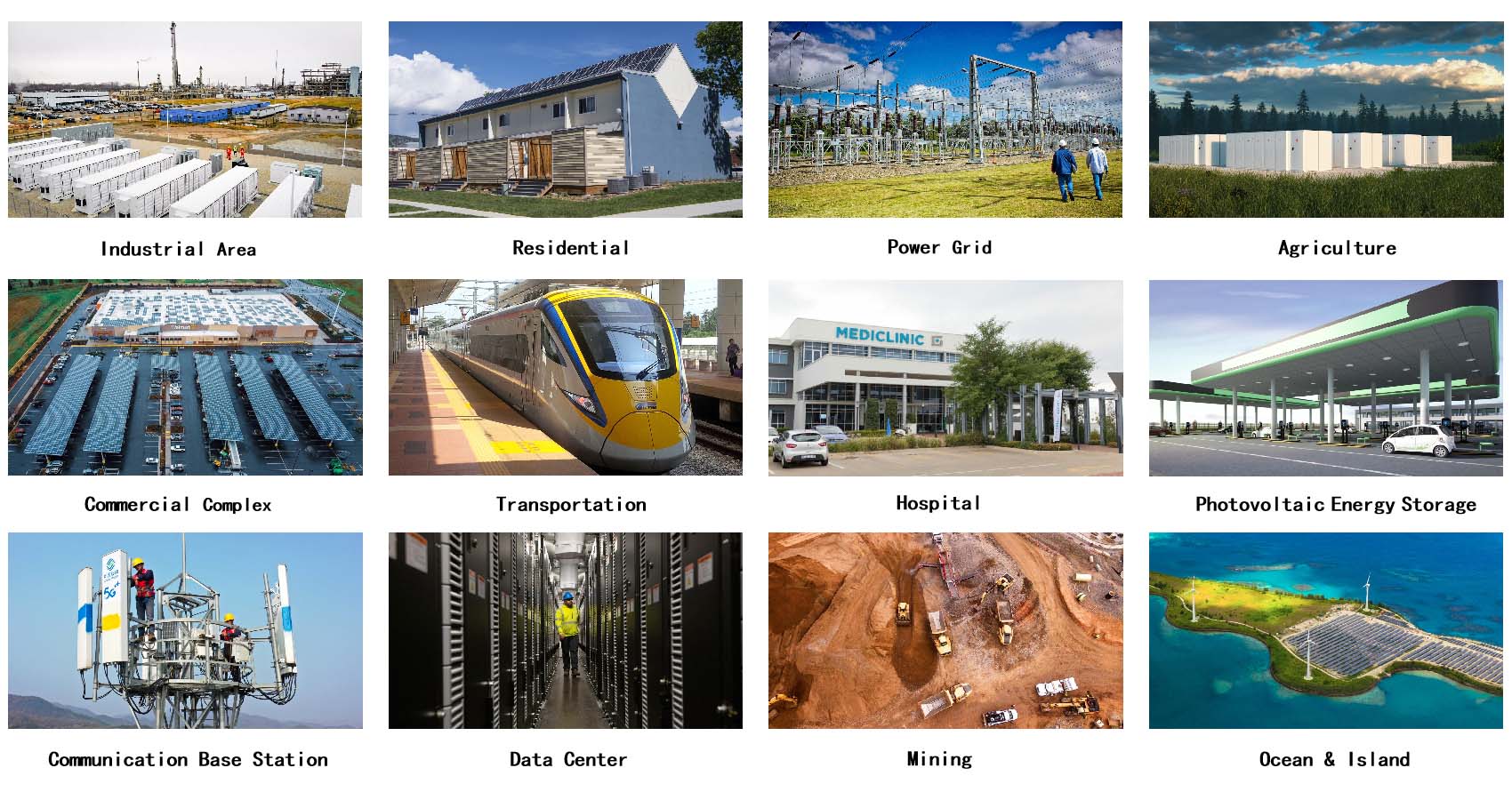GeePower Industrial and Commercial Battery Energy Storage Systems Applications